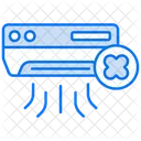 No Air Conditioner Cold Cooler Icon