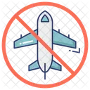 No Airplane  Icon