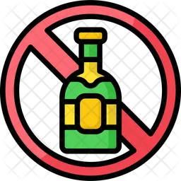 No alcohol  Icon