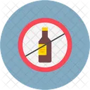 No Alcohol Drink Forbidden Icon