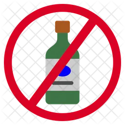 No alcohol  Icon