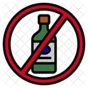 No Beber No Beber Prohibido Icono