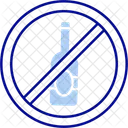 No Alcohol Prohibition Abstinence Icon