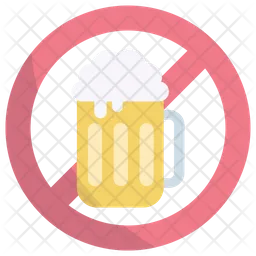 No Alcohol  Icon