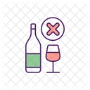 Alcohol Forbidden Drink Icon
