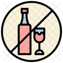 알코올 금지  아이콘