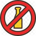No Alcohol Prohibit Icon