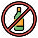 No Drinks No Drink No Drinking Icon
