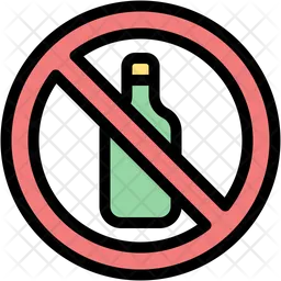 No Alcohol  Icon