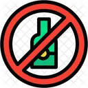 No Alcohol Banned Forbidden Icon