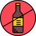 No Alcohol Drink Forbidden Icon