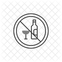 No Alcohol  Icon