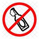 Alcohol No Beer Icon