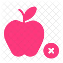 No Apple No Fruit No Sweet Fruit Icon