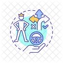 Lideranca Responsabilidade Controle Ícone
