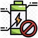 No Battery Energy Battery Icon