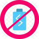 No Battery Power Dead Icon