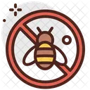 No Bees Ban Bees Honey Icon