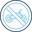 No Bicycle Sign Symbol Icon