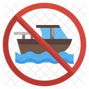 No Boating Boating Healthcare And Medical Icon