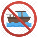 No Boating  Icon