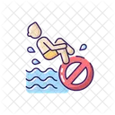 No bomb jumping  Icon