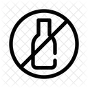 No Bottle Environment Ecology Icon