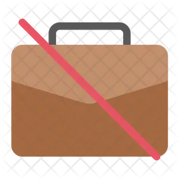 No briefcase  Icon