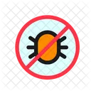 No Bug No Malware No Virus Icon