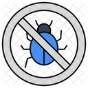No Bug No Malware Stop Bug Icon