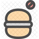Burger No Junk Icon