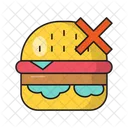 Burger Fastfood Restricted Icon