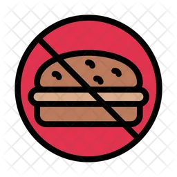 No Burger  Icon