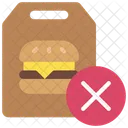 No Burger Icon