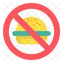 No Burger  Icon