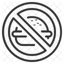 No Burger  Icon