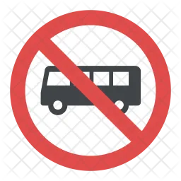 No Buses  Icon
