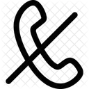 No Call Mute Blocked Icon