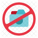 No Camera Sign Prohibited Icon