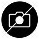 No Camera No Picture Taking No Pictures Icon