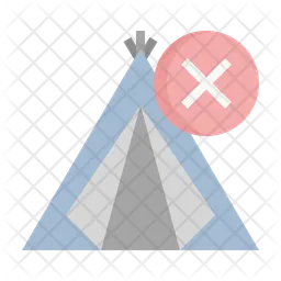 No camping  Icon