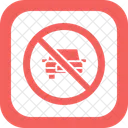 No Car Car Transportation Icon