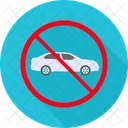 No Car Parking No Car Park No Entry Icon