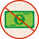 No Cash Icon