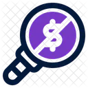 No Charge Exempt Cancel Icon