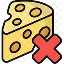 No Cheese Dairy Free Dairy Product Icon