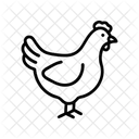No Chicken Icon