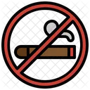 No Cigar No Tobacco Day Addiction Icon