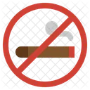 No Cigar No Tobacco Day Addiction Icon