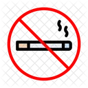 Smoking Cigarette Stop Icon